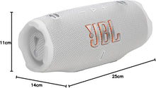 JBL Charge 6, Wireless Portable Bluetooth Speaker, White | IP68 Waterproof & Drop-Proof, AI Boost, 28Hrs Playtime, Auracast, Built-in Powerbank, Removable Carrying Strap