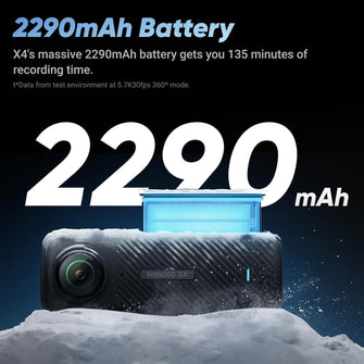 Buy Insta360,Insta360 X4 8K Waterproof 360 Action Camera - 4K Wide-Angle Video, Removable Lens Guards, 135 Min Battery Life, AI Editing, Stabilization, for Sports & Outdoor - Gadcet UK | UK | London | Scotland | Wales| Near Me | Cheap | Pay In 3 | Action Video Cameras