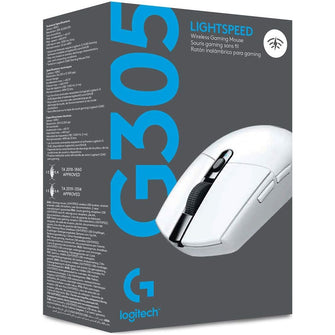 Buy Logitech,Logitech G305 LIGHTSPEED Wireless Gaming Mouse, HERO 12K Sensor, 6 Programmable Buttons, 250h Battery, White - Gadcet UK | UK | London | Scotland | Wales| Near Me | Cheap | Pay In 3 | Gaming mouse