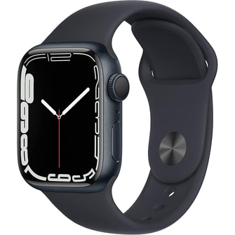 Buy Apple,Apple Watch Series 7 Cellular – 41mm Midnight Aluminium Case with Midnight Sport Band - Gadcet UK | UK | London | Scotland | Wales| Near Me | Cheap | Pay In 3 | Smart Watches