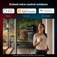 Buy Philips Hue,Philips Hue Appear White and Color Ambiance Smart Wall Light LED  [Black 8W - equivalent 49W] For Outdoor Lighting, Garden, Terrace, Patio - Gadcet UK | UK | London | Scotland | Wales| Ireland | Near Me | Cheap | Pay In 3 | Home & Garden