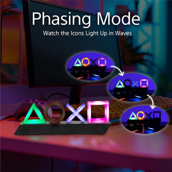 Buy Play station,PlayStation Icons Light with 3 Light Modes - Sound Reactive, Dynamic Phasing, Standard Mode, Gaming Room Decor & Gamer Lighting - Paladone [Energy Class A] - Gadcet UK | UK | London | Scotland | Wales| Near Me | Cheap | Pay In 3 | Electronics