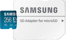 Buy Samsung,Samsung EVO Select 256GB microSDXC UHS-I U3 130MB/s Full HD & 4K UHD - Gadcet.com | UK | London | Scotland | Wales| Ireland | Near Me | Cheap | Pay In 3 | Flash Memory Cards