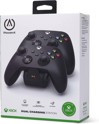 Buy Xbox,PowerA Duo Charging Station for Xbox Series X|S - Black - Gadcet.com | UK | London | Scotland | Wales| Ireland | Near Me | Cheap | Pay In 3 | Game Controller Accessories