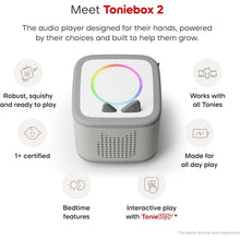 Buy tonies,Toniebox 2 Starter Set – Moon Grey with Creative Tonie “Rubie” Interactive Audio Player for Kids - Gadcet UK | UK | London | Scotland | Wales| Near Me | Cheap | Pay In 3 | Reading Toys