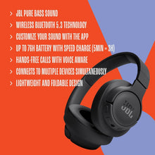 Buy JBL,JBL Tune 720BT Wireless Bluetooth Headphones - Black - Gadcet UK | UK | London | Scotland | Wales| Ireland | Near Me | Cheap | Pay In 3 | Headphones & Headsets