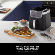 Buy Ninja,Ninja Air Fryer MAX PRO, 6.2L, Uses No Oil, Large Square Single Drawer, Roast, Bake, Air Fry, Family Size, Digital, Cook From Frozen, Non-Stick, Dishwasher Safe Basket & Crisper Plate, Grey, AF180UK - Gadcet UK | UK | London | Scotland | Wales| Near Me | Cheap | Pay In 3 | Air Fryer & Grill
