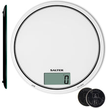Buy Salter,Salter 1080 WHDR12 Digital Kitchen Scale 5KG - Touch Sensitive, Zero Add & Weigh, Measures Liquids, Easy Clean Glass, g/oz, White - Gadcet UK | UK | London | Scotland | Wales| Near Me | Cheap | Pay In 3 | Kitchen & Home Appliances
