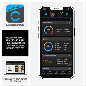 Buy Garmin,Garmin Epix (Gen 2) Pro 47mm - High Performance Multisport GPS Watch with AMOLED Touch Screen, LED Flashlight, Heart Rate, Maps and up to 16 days of autonomy, Black - Gadcet UK | UK | London | Scotland | Wales| Ireland | Near Me | Cheap | Pay In 3 | Watches