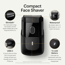 Buy Manscaped,Manscaped Refining The Gentleman Handyman Compact Face Shaver – Portable Cordless Electric Razor, USB-C Rechargeable, Long-Hair Leveler & Foil Blades - Gadcet UK | UK | London | Scotland | Wales| Near Me | Cheap | Pay In 3 | Electric Razors