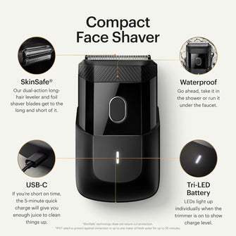Manscaped Refining The Gentleman Handyman Compact Face Shaver – Portab ...
