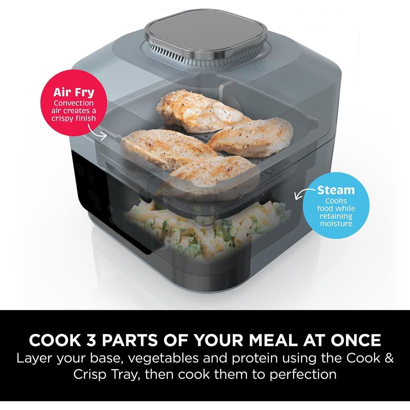 Buy Ninja,Ninja ON400UK Speedi 10-in-1 Rapid Cooker & Air Fryer - Grey - Gadcet UK | UK | London | Scotland | Wales| Ireland | Near Me | Cheap | Pay In 3 | Household Appliances