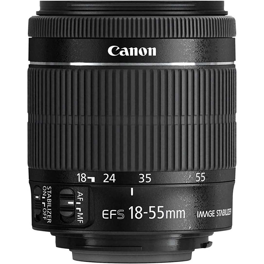 Buy Canon,Canon EF-S 18-55mm f/3.5-5.6 IS STM Black Lens - Gadcet UK | UK | London | Scotland | Wales| Near Me | Cheap | Pay In 3 | Camera Lenses