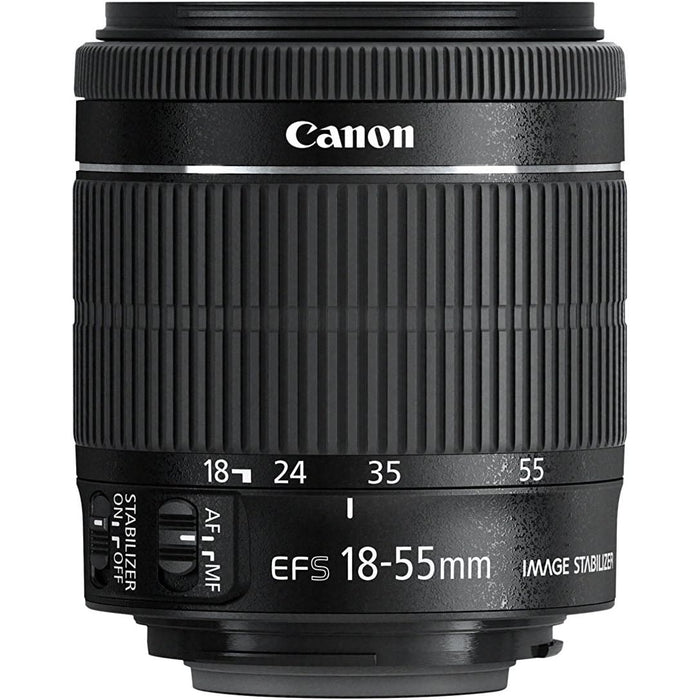 Buy Canon,Canon EF-S 18-55mm f/3.5-5.6 IS STM Black Lens - Gadcet UK | UK | London | Scotland | Wales| Near Me | Cheap | Pay In 3 | Camera Lenses