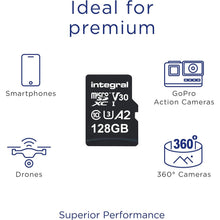 Buy Integral,Integral 128GB Micro SD Card 4K Video Read Speed 180MB/s and Write Speed 90MB/s MicroSDXC A2 C10 U3 UHS-I 180-V30 Our Fastest Ever High Speed Micro SD Memory Card - Gadcet UK | UK | London | Scotland | Wales| Near Me | Cheap | Pay In 3 | Flash Memory Cards