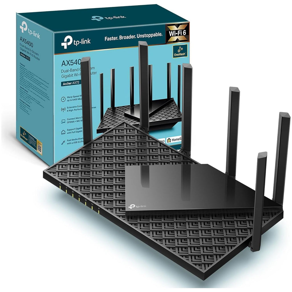 TP-Link Archer AX72 AX5400Mbps WiFi 6 Router, WiFi Router, Gigabit Eth ...