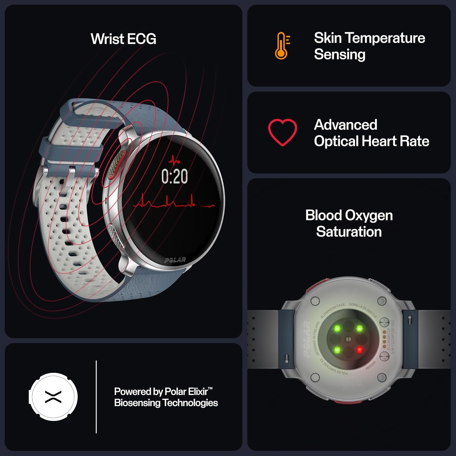 Buy Polar,Polar Vantage V3 GPS Multisport Watch – Advanced Heart Rate, Offline Maps, Navigation & Long Battery Life – Ideal for Running & Triathlon - Gadcet UK | UK | London | Scotland | Wales| Near Me | Cheap | Pay In 3 | Smart Watches