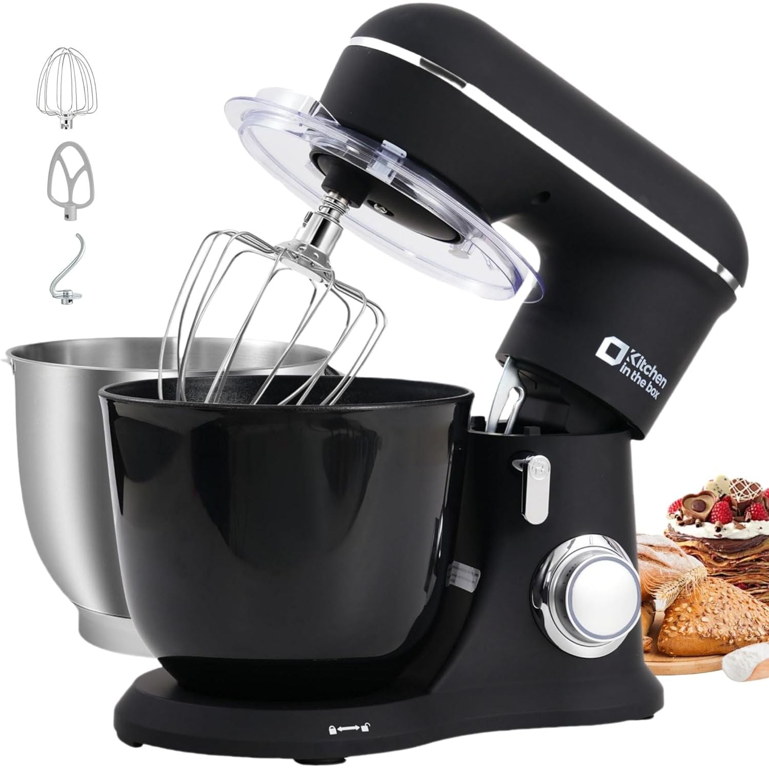 Buy Kitchen,Kitchen In The Box Stand Mixer (KSM35) Black - Gadcet UK | UK | London | Scotland | Wales| Near Me | Cheap | Pay In 3 | Food Mixers