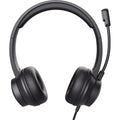 Buy Trust,Trust Ayda On-Ear USB PC Headset with Mic, Lightweight Design, Adjustable Headband, 1.8m Cable, Wired Headphones with Microphone for Computer, Laptop, Mac, Desktop, Home Office, Teams, Zoom - Black - Gadcet UK | UK | London | Scotland | Wales| Near Me | Cheap | Pay In 3 | Headphones & Headsets