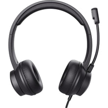 Buy Trust,Trust Ayda On-Ear USB PC Headset with Mic, Lightweight Design, Adjustable Headband, 1.8m Cable, Wired Headphones with Microphone for Computer, Laptop, Mac, Desktop, Home Office, Teams, Zoom - Black - Gadcet UK | UK | London | Scotland | Wales| Near Me | Cheap | Pay In 3 | Headphones & Headsets