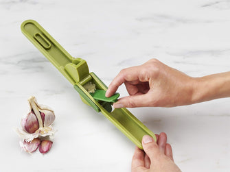 Buy Joseph Joseph,Joseph Joseph CleanForce Garlic Press – Green (16 cm) - Gadcet UK | UK | London | Scotland | Wales| Near Me | Cheap | Pay In 3 | Kitchen Tools & Utensils