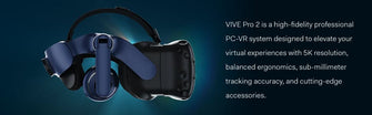Buy HTC,HTC VIVE Pro 2 Full Kit - PC Virtual Reality System - Black|Blue - Gadcet UK | UK | London | Scotland | Wales| Ireland | Near Me | Cheap | Pay In 3 | Electronics
