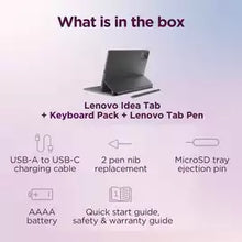 Lenovo Idea Tab 11in 128GB Tablet + Tab Pen & Folio Keyboard