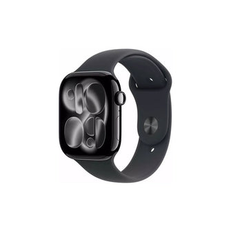 Apple Watch Series 11 GPS 46mm – Jet Black with Sport Band (M/L)