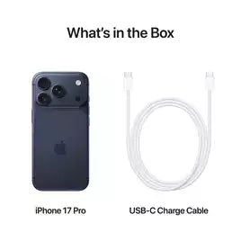 Apple iPhone 17 Pro (A3523) 256GB Deep Blue SIM-Free Unlocked Mobile Phone