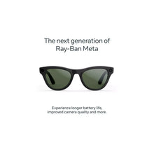 Ray-Ban Meta Skyler Gen 2 – Shiny Black, G15 Green Lenses (RW4014)