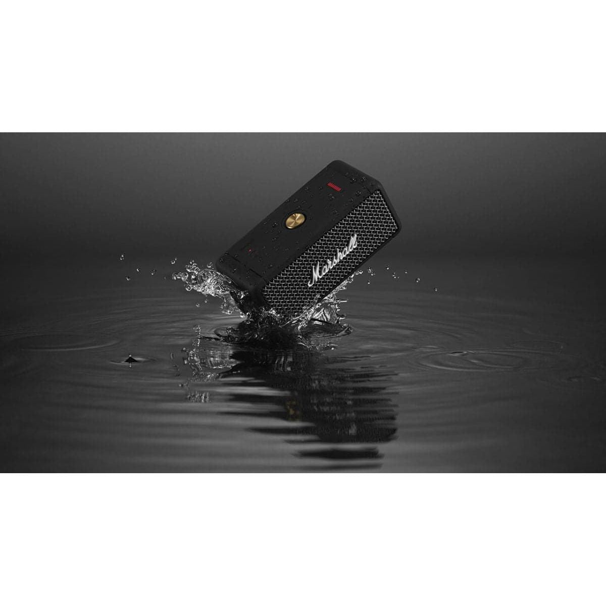Marshall,Marshall Emberton Bluetooth Portable Speaker, Black - Gadcet.com