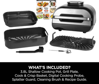 Ninja Foodi Max AG551UK Health Grill & Air Fryer - Grey