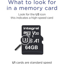 Buy Integral,Integral 64GB Micro SD Card 4K Ultra-HD Video Premium High Speed Memory Microsdxc Up To 100MB/S V30 UHS-I U3 A1 C10 - Gadcet UK | UK | London | Scotland | Wales| Near Me | Cheap | Pay In 3 | Flash Memory Cards