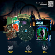 Buy EXIT,Thames & Kosmos EXIT: The Haunted Roller Coaster – Escape Room Game, Level 2/5, Ages 10+, 1–4 Players (697907) - Gadcet UK | UK | London | Scotland | Wales| Near Me | Cheap | Pay In 3 | Toys & Games