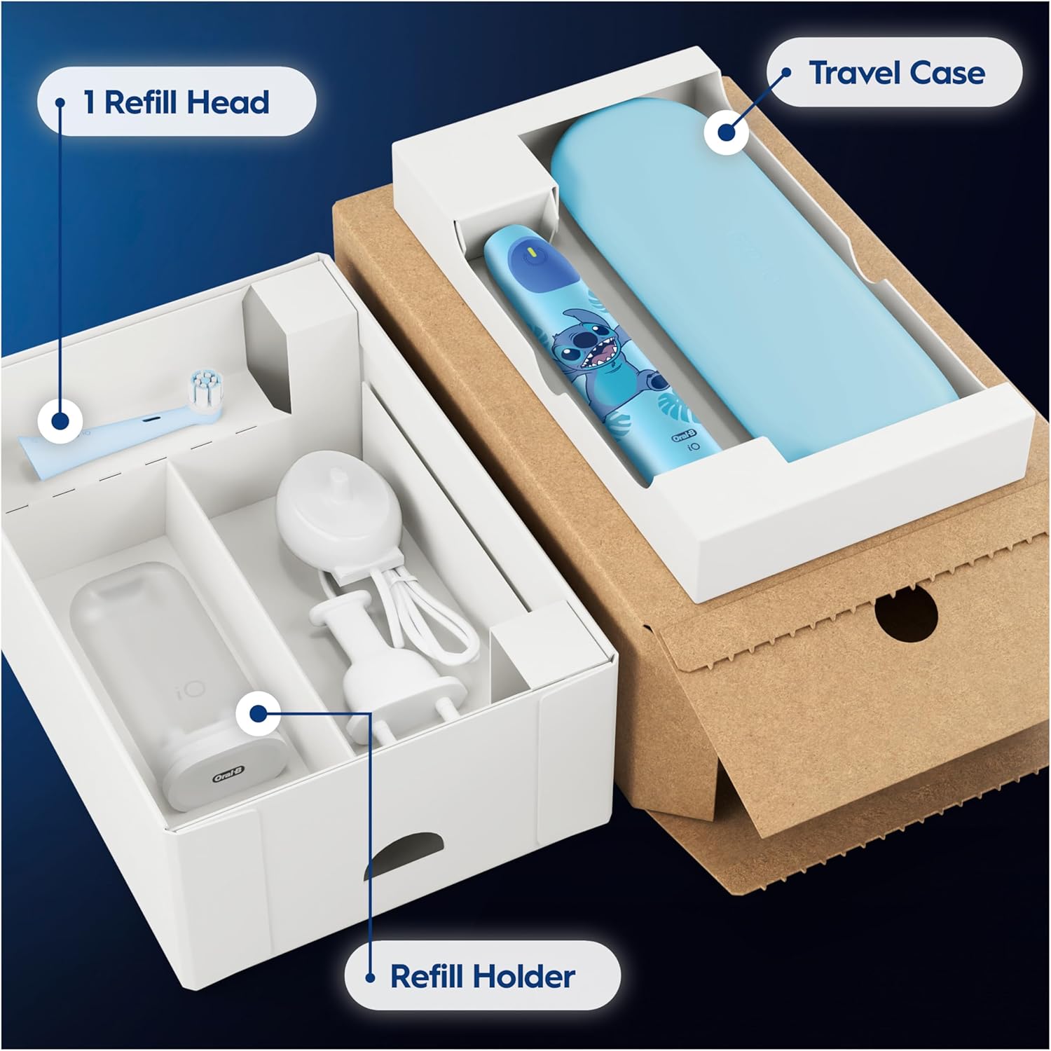 Buy Oral-B,Oral-B iO Kids Disney Stitch Electric Toothbrush (Ages 6+) – Braun - Gadcet UK | UK | London | Scotland | Wales| Near Me | Cheap | Pay In 3 | Electric Toothbrushes