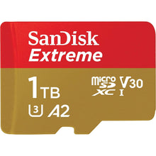 SanDisk Extreme 1TB microSDXC Card – UHS-I, 190MB/s Read, 130MB/s Write, 4K Video