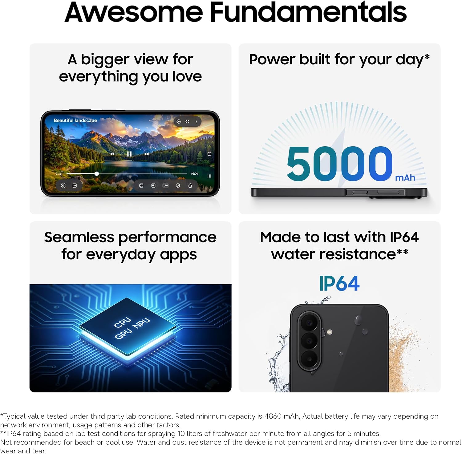 Samsung Galaxy A27 5G Dual Sim 256GB 8GB Blue SIM-Free Unlocked Mobile Phone