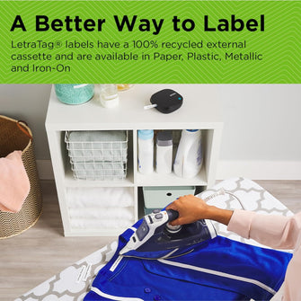 Buy Dymo,Dymo LetraTag 200B Bluetooth Label Maker | Compact Label Printer | Connects Through Bluetooth Wireless Technology to iOS and Android | Includes 1 White Paper Label Tape - Gadcet UK | UK | London | Scotland | Wales| Near Me | Cheap | Pay In 3 | Label Makers