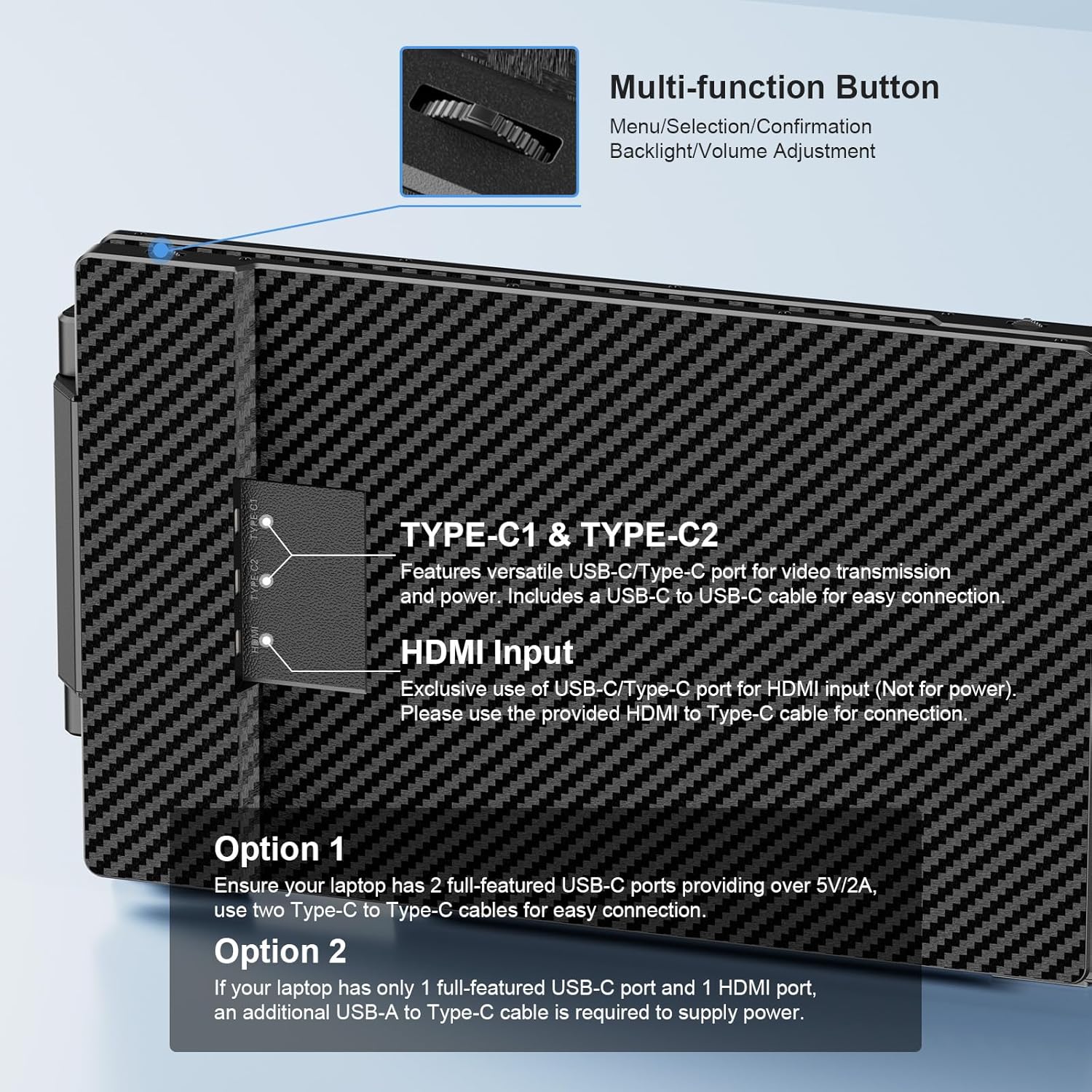 Buy Laptomo,Laptomo 14" Dual Screen Laptop Monitor Extender - 1080P FHD IPS Portable Screen for 13-17.3" Laptops, Compatible with Windows, Mac, Android, PS5 - Black - Gadcet UK | UK | London | Scotland | Wales| Near Me | Cheap | Pay In 3 | Computer Monitor Accessories