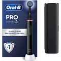 Buy Oral-B,Oral-B Pro 3 Electric Toothbrushes For Adults, Gifts For Women / Men, 1 Cross Action Toothbrush Head & Travel Case, 3 Modes with Teeth Whitening, 2 Pin UK Plug, 3500, Black - Gadcet UK | UK | London | Scotland | Wales| Near Me | Cheap | Pay In 3 | Electric Tooth Brush