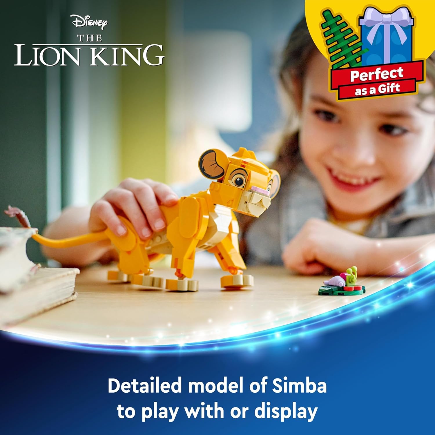 Buy LEGO,LEGO Disney Simba the Lion King Cub Building Toy for 6 Plus Year Old Girls & Boys, Construction Figure Playset, 1994 Movie Memorabilia Set, 30th Idea for Kids 43243 - Gadcet UK | UK | London | Scotland | Wales| Near Me | Cheap | Pay In 3 | Construction Set Toys