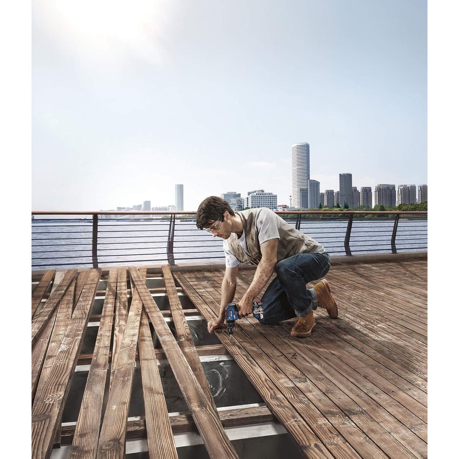 Buy Bosch,Bosch Professional GSR 18V-55 Cordless Drill Driver – 18V, 55Nm Max Torque, L-BOXX 136 (Batteries & Charger Not Included) - Gadcet UK | UK | London | Scotland | Wales| Near Me | Cheap | Pay In 3 | Handheld Power Drills