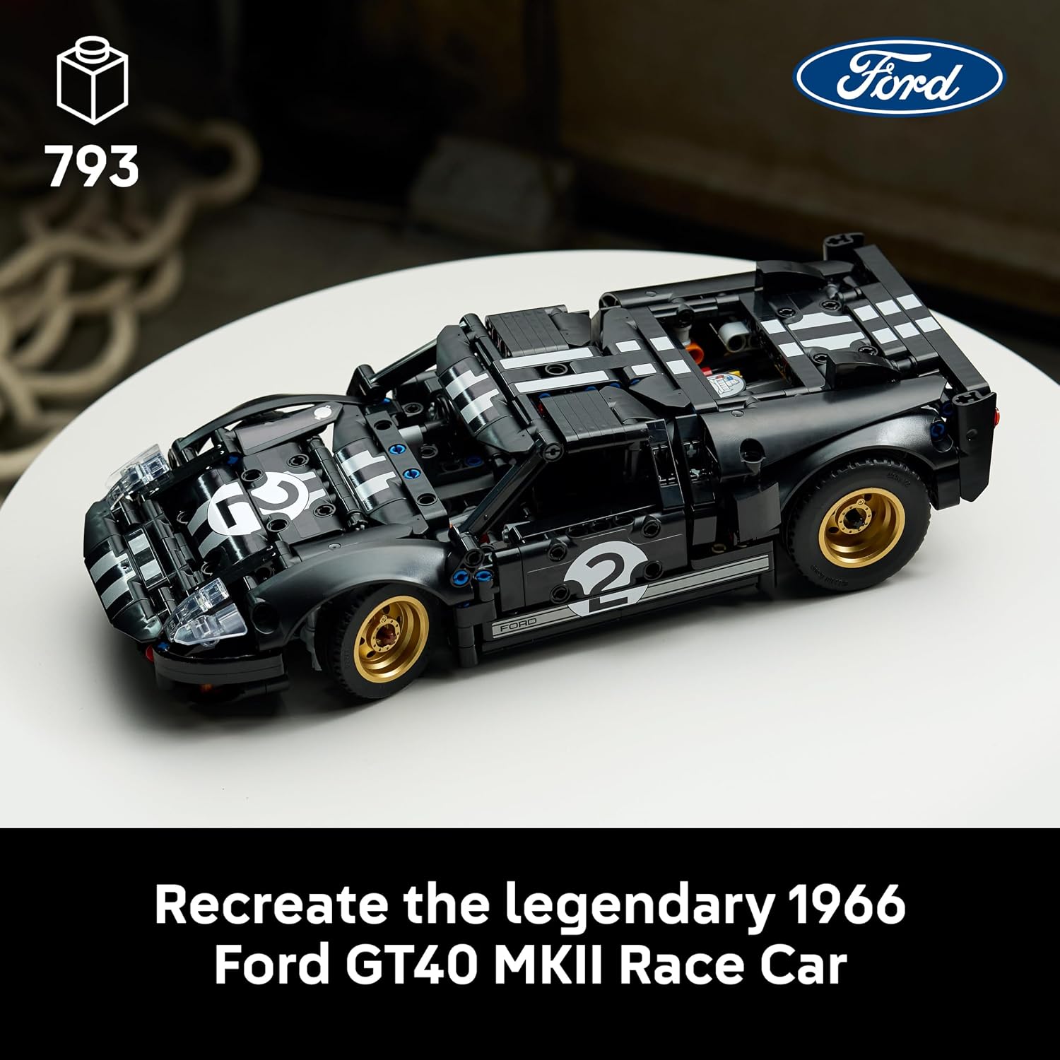LEGO 42223 1966 Ford GT40 MKII Race Car