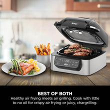 Buy Ninja,Ninja Foodi Health Grill & Air Fryer 5.7L (AG301UK) – 5-in-1 with Cyclonic Air Technology – Air Fry, Grill, Bake, Roast, Dehydrate – Black/Silver - Gadcet UK | UK | London | Scotland | Wales| Near Me | Cheap | Pay In 3 | Air Fryers