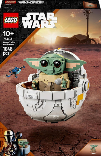 Buy LEGO,LEGO Star Wars 75403 Grogu with Hover Pram Building Toy Set, Collectible Character Figure for The Mandalorian TV Show Fans, Display Gift Idea for 10+ Year Old Boys & Girls - Gadcet UK | UK | London | Scotland | Wales| Near Me | Cheap | Pay In 3 | Interlocking Blocks