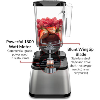 Buy Blendtec,Blendtec Designer 725 Blender - Gunmetal, Stainless Steel Blade, Ice Crushing, Soup Blend, Strong Blender Jar, Smoothie Bottle (Made in USA) - Gadcet UK | UK | London | Scotland | Wales| Near Me | Cheap | Pay In 3 | Food Blenders