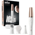 Buy Braun,Braun FaceSpa Face Epilator, Hair Removal - White/Bronze - Gadcet.com | UK | London | Scotland | Wales| Ireland | Near Me | Cheap | Pay In 3 | Health & Beauty
