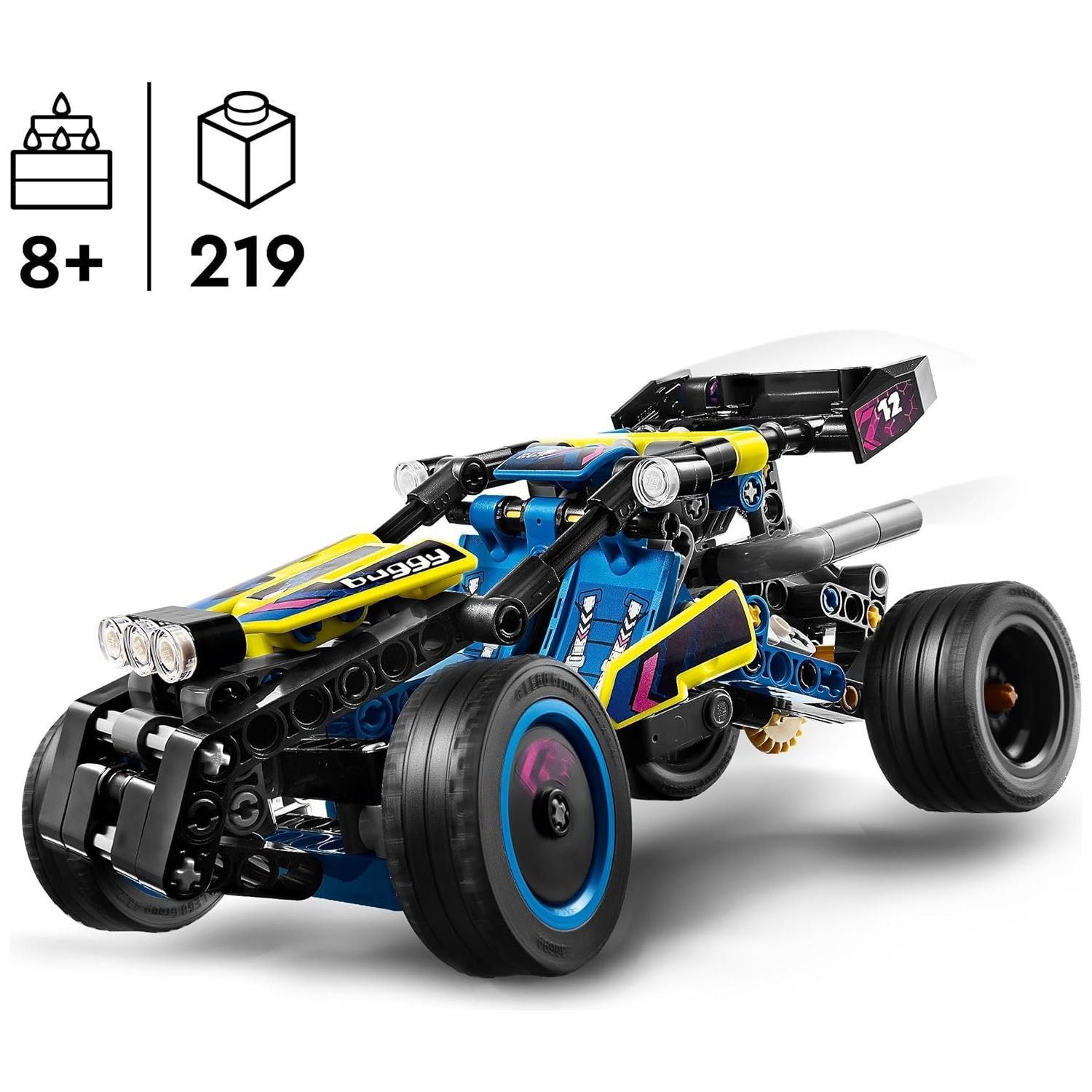 Buy Lego,LEGO Technic Off-Road Race Buggy - Car Vehicle Toy for 8+ Years Old Boys & Girls, Rally Model Building Kit with Realistic Features, Small Gift for Kids - 42164 - Gadcet UK | UK | London | Scotland | Wales| Near Me | Cheap | Pay In 3 | Building Toys