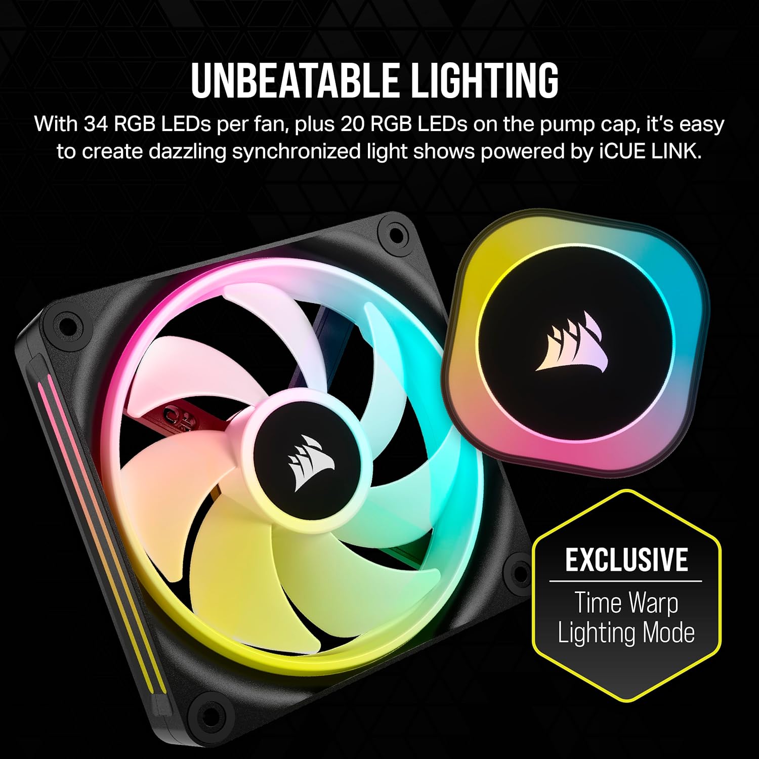 Buy Corsair,Corsair iCUE LINK H150i RGB – 360mm Liquid CPU Cooler with QX120 RGB Fans and iCUE LINK System Hub – Black - Gadcet UK | UK | London | Scotland | Wales| Near Me | Cheap | Pay In 3 | Computer System Cooling Parts