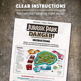 Buy Gadcet UK,Ravensburger Jurassic Park Danger! Adventure Strategy Board Game for Kids & Adults Age 10 Years Up - Family Games - 2 to 5 Players - Gadcet UK | UK | London | Scotland | Wales| Ireland | Near Me | Cheap | Pay In 3 | Games and Toys